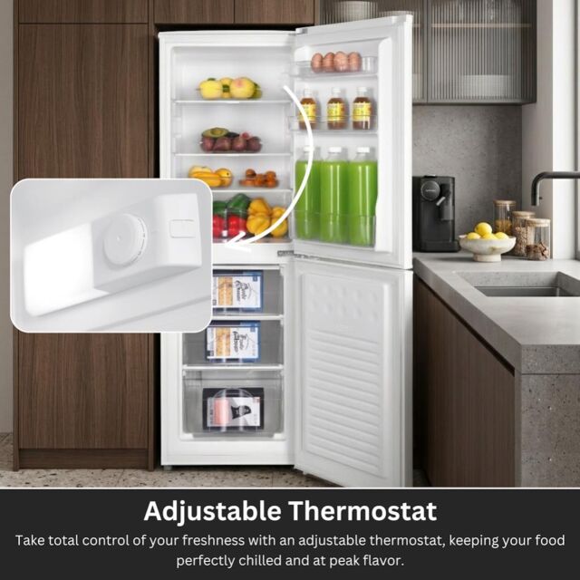 Teknix STF1448W 50/50 Fridge Freezer Static - White
