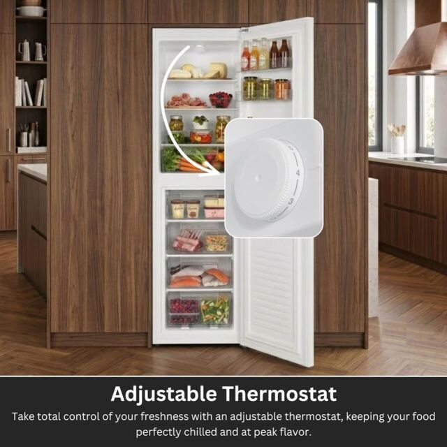 Teknix STF1725W 55Cm X 172Cm Fridge Freezer - White
