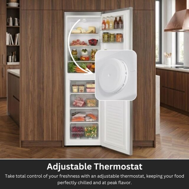 Teknix STF1725X 50/50 Fridge Freezer Static - Inox