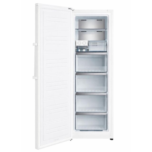 Teknix TH60TNFW 60cm Tall Freezer Total No Frost with Metal Tech Cooling - White