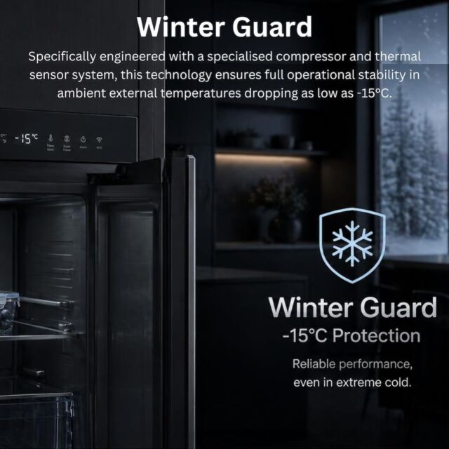 Teknix TH60TNFW 60cm Tall Freezer Total No Frost with Metal Tech Cooling - White
