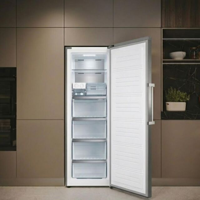 Teknix TH60TNFW 60cm Tall Freezer Total No Frost with Metal Tech Cooling - White