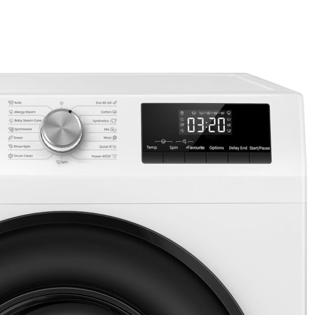 Teknix TK2W814HW 8kg Washing Machine with 1400rpm Spin - White