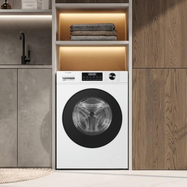 TK3W1014XW, 10kg 1400spin Freestanding Washer, White
