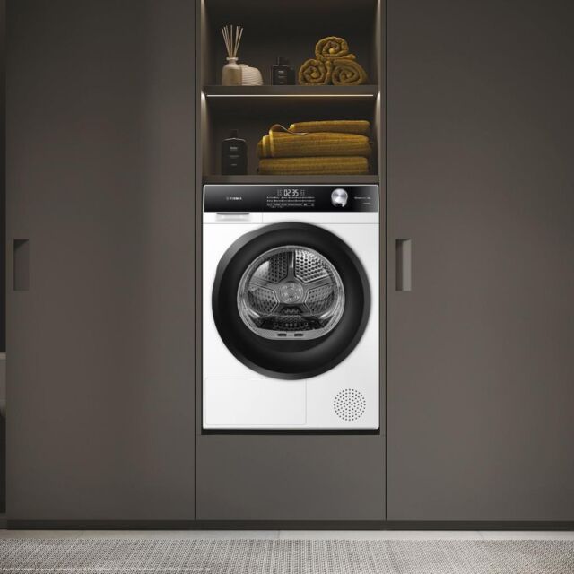 Teknix TK5HP9HW 5 Series 9kg Heat Pump Tumble Dryer - White