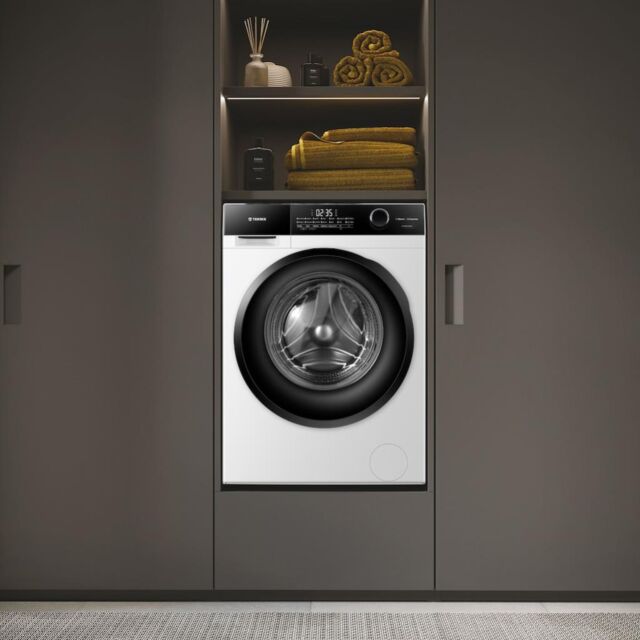 Teknix TK5W1214HW 5 Series 12kg Washing Machine with 1400rpm Spin - White
