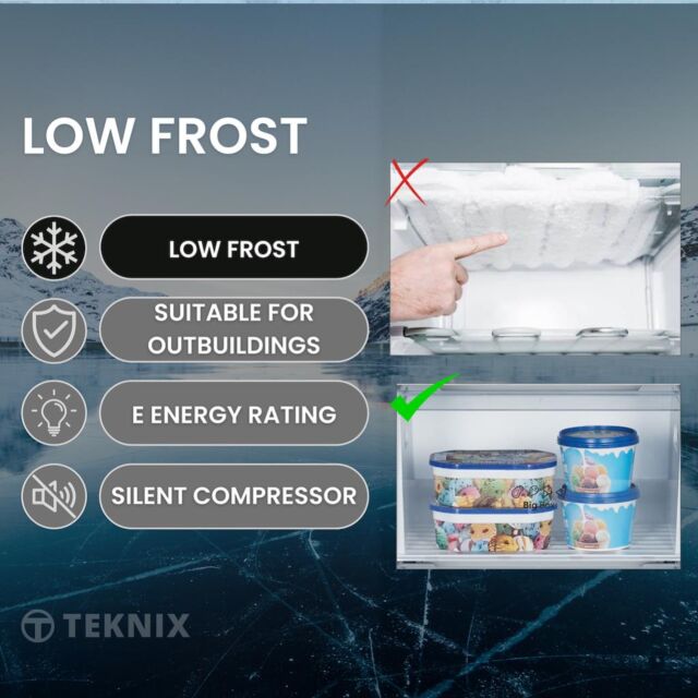 Teknix TSFG1385W 161L Single Door Freezer, White 55X138cm 