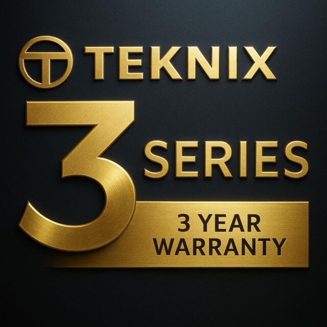 Teknix TX3FD618W 3 Series Freestanding 60cm Dishwasher - 15 Place Settings - Energy Class C - White