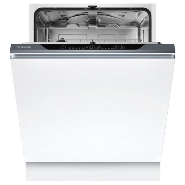 Teknix TXBD600 - White Full Size Dishwasher - 13 Place Settings - E Energy