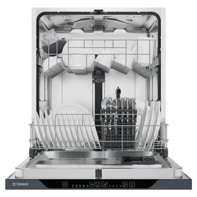 Teknix TXBD600 - White Full Size Dishwasher - 13 Place Settings - E Energy