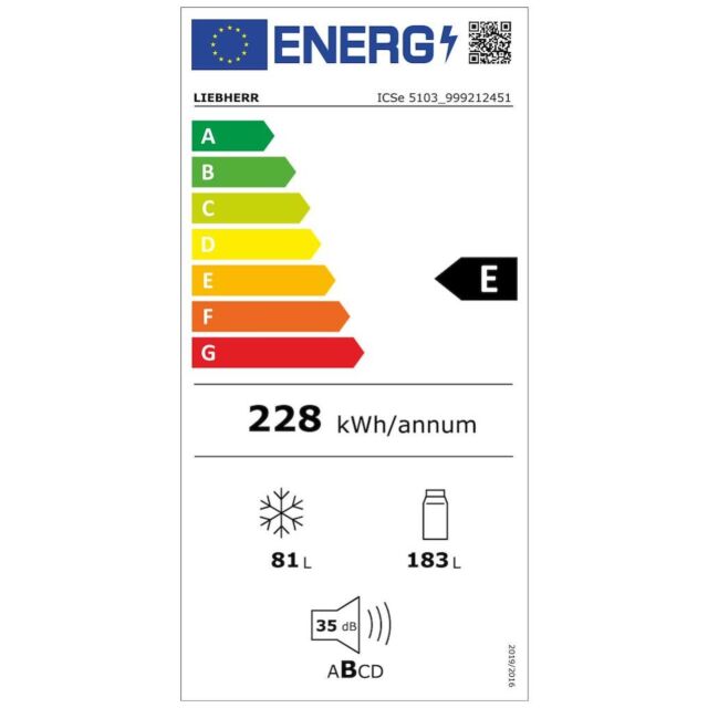 Liebherr ICSe5103 Fully Integrated Fridge Freezer