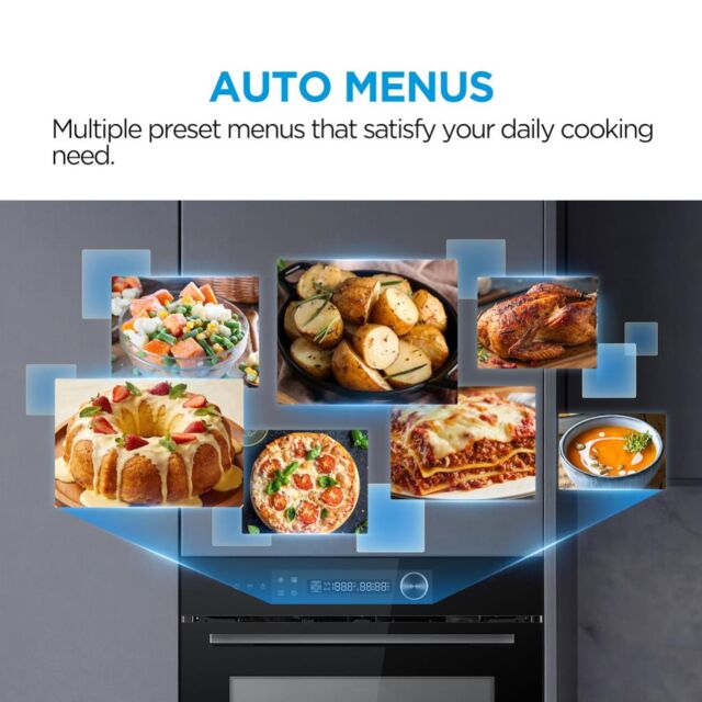 Midea MCOTV950E4MO-BK Built-In Combination Microwave Oven - Black