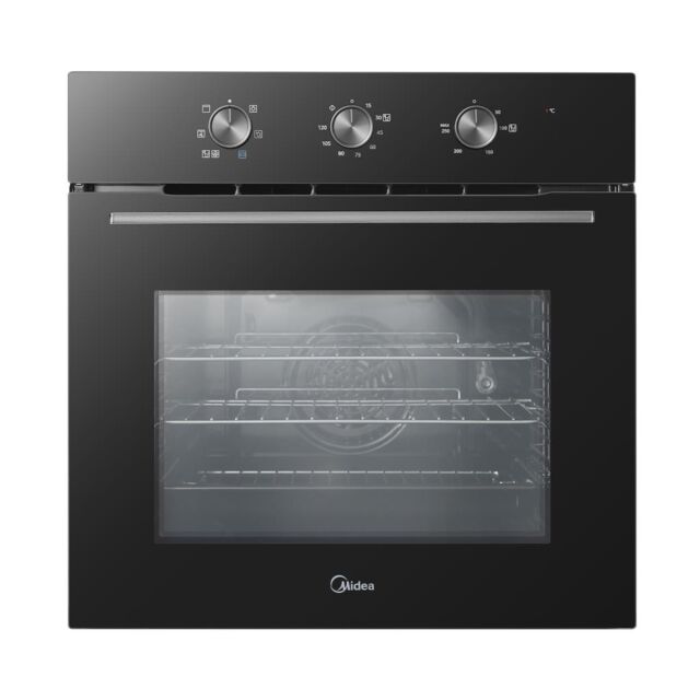 Midea Xpress MBO65M90M1-BK  Fan Built-In Single Oven - Black - A Rated