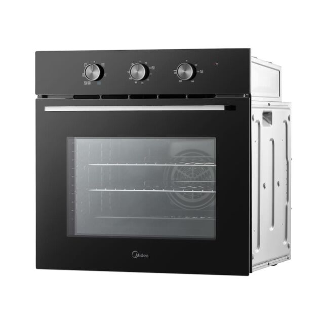 Midea Xpress MBO65M90M1-BK  Fan Built-In Single Oven - Black - A Rated