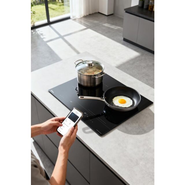 Midea Even Pro MIH744BE325GKD 60cm Induction Hob - Black