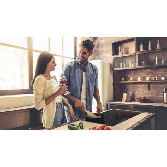 Midea Even Pro MIH744E325GK 60cm Induction Hob - Black