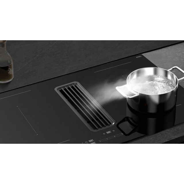 Midea Even Pro MIH7480Y225GKH1 80cm Induction Extractor Hob - Black