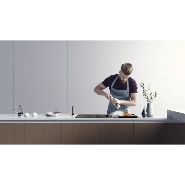 Midea Even Pro MIH7480Y225GKH1 80cm Induction Extractor Hob - Black