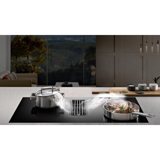 Midea Even Pro MIH7480Y225GKH1 80cm Induction Extractor Hob - Black