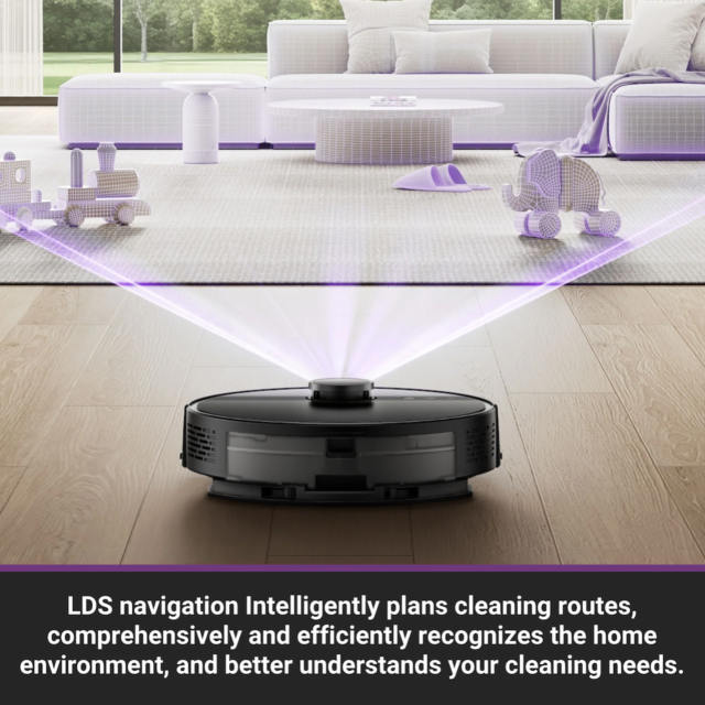 Eureka NERN6BK Robotic Vacuum Cleaner - Black