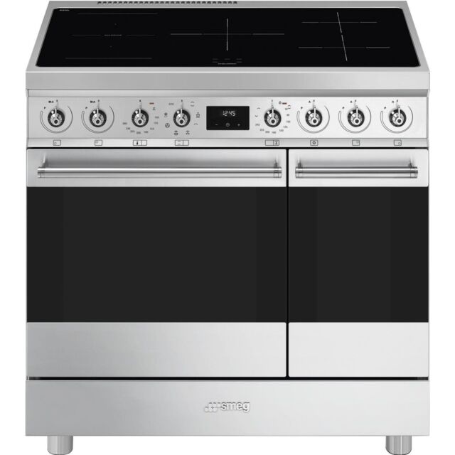 Smeg C92IMX2 90cm Induction Range Cooker - Stainless Steel