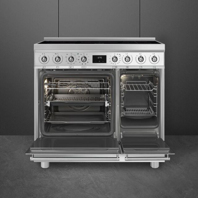 Smeg C92IPX2 90cm Induction Range Cooker - Stainless Steel