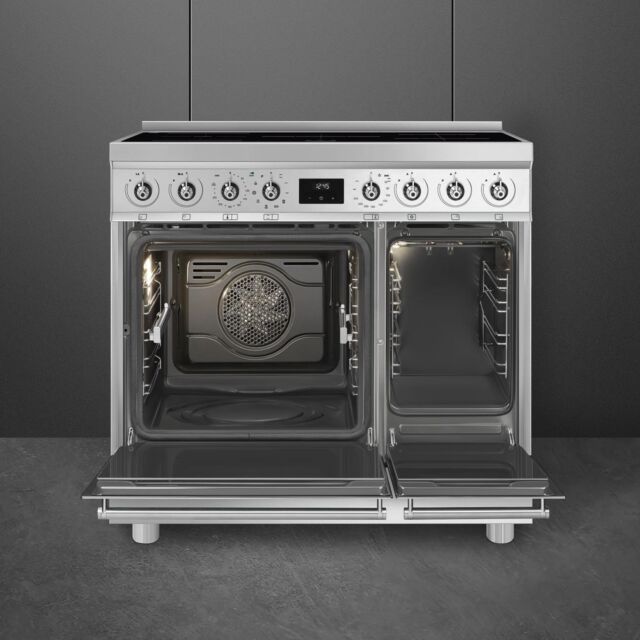 Smeg C92IPX2 90cm Induction Range Cooker - Stainless Steel