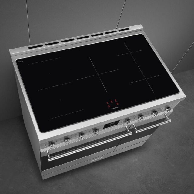 Smeg C92IPX2 90cm Induction Range Cooker - Stainless Steel