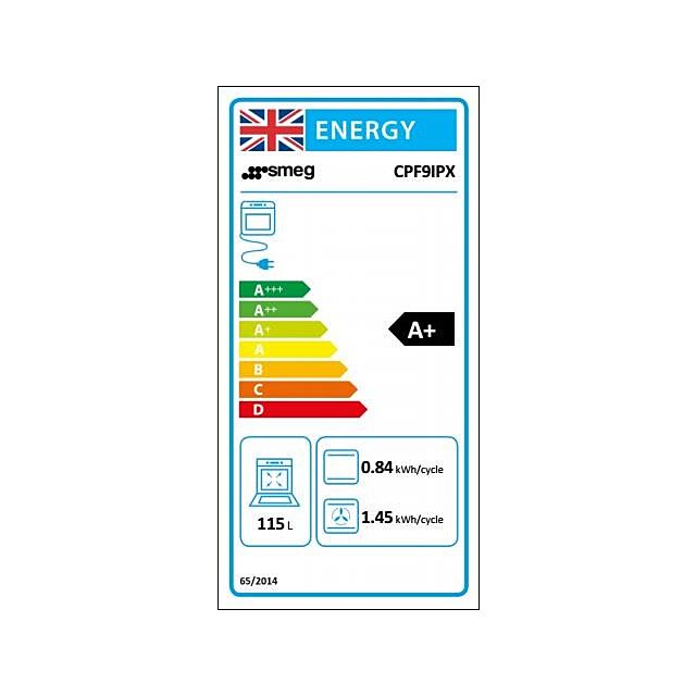 Smeg CPF9IPX 90cm Portofino Electric Range Cooker, Stainless Steel
