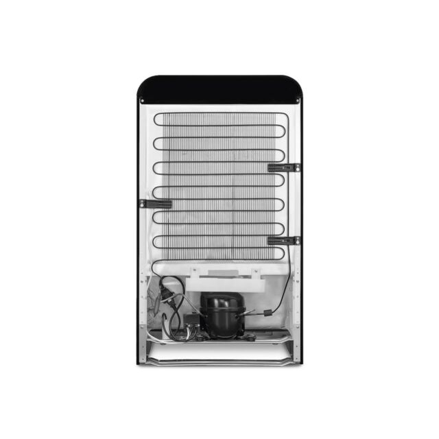 Smeg FAB10LBL6 Retro Mini Fridge Left Hand Hinge - Black