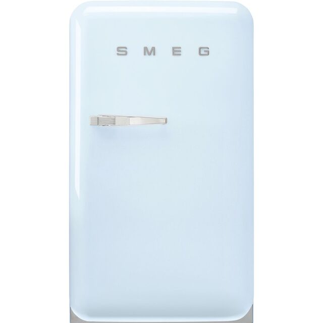 Smeg FAB10RPB5 55cm Fridge with Icebox Right Hand Hinge, Pastel Blue