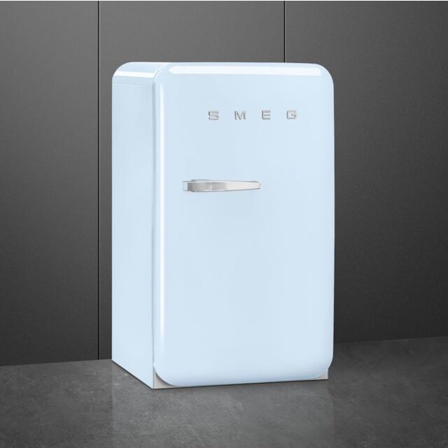 Smeg FAB10RPB5 55cm Fridge with Icebox Right Hand Hinge, Pastel Blue
