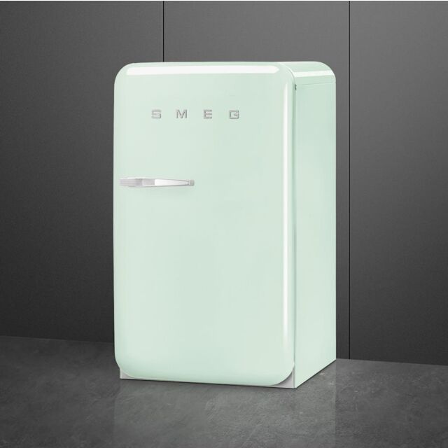Smeg FAB10RPG6 Retro Mini Fridge Right Hand Hinge - Pastel Green