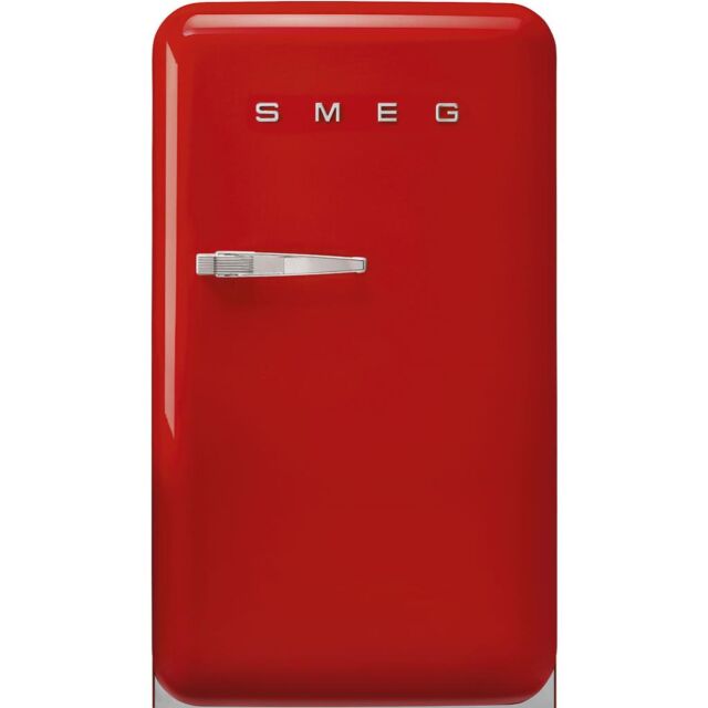 Smeg FAB10RRD6 Retro Mini Fridge Right Hand Hinge - Red