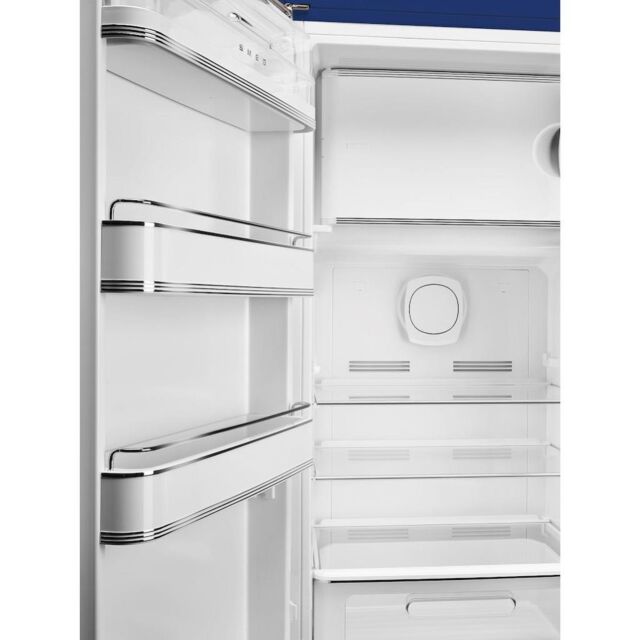 Smeg FAB28LDUJ5 60cm 50s Style Left Hand Hinge Fridge with Icebox, Union Jack