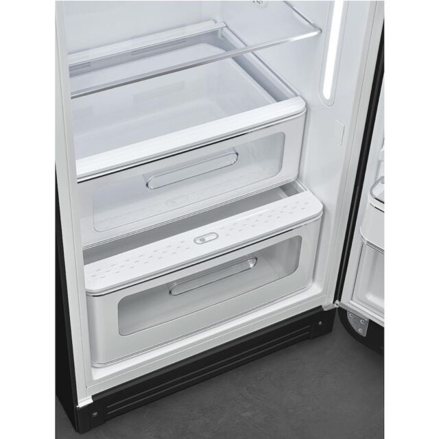 Smeg FAB28RDBB6 Retro Fridge Freezer Right Hand Hinge - Denim Blue