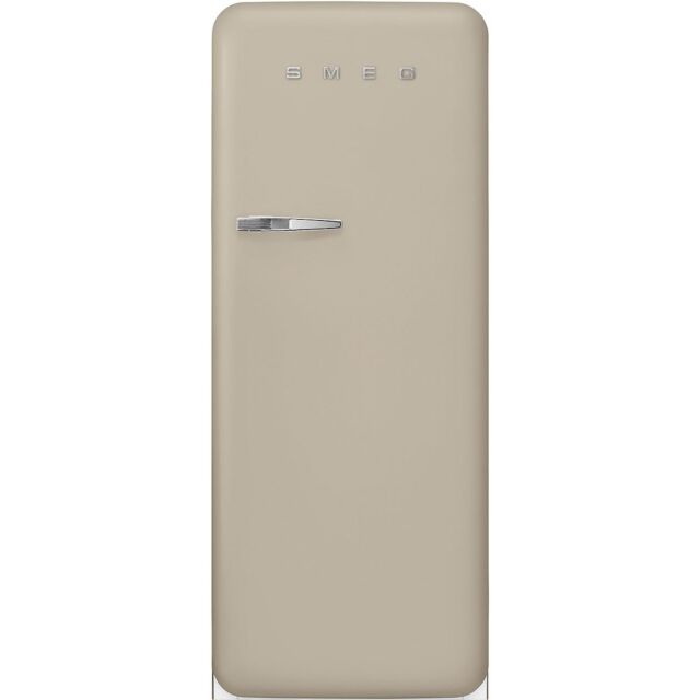 Smeg FAB28RDPP5 60cm 50s Style Right Hand Hinge Fridge with Icebox, Perfectly Pale
