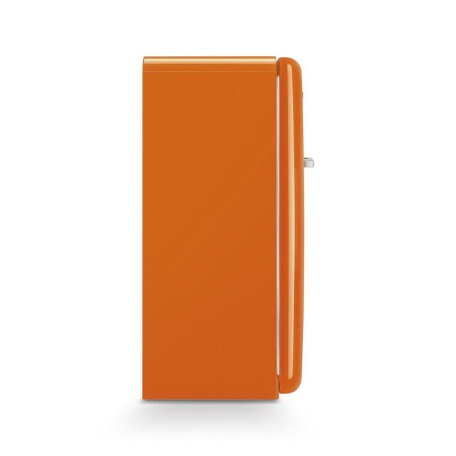 Smeg FAB28ROR5UK Retro Tall Fridge with Ice Box - Orange