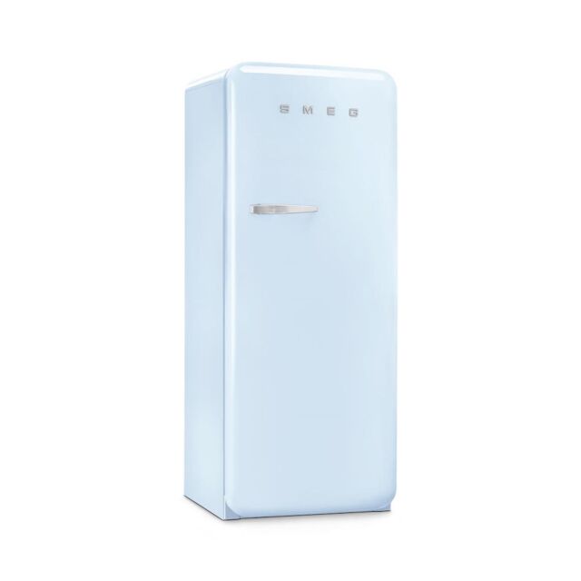 Smeg FAB28RPB6UK Retro Fridge with Icebox Right Hand Hinge - Pastel Blue