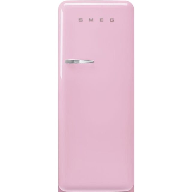 Smeg FAB28RPK6 Retro Fridge with Icebox Right Hand Hinge - Pink