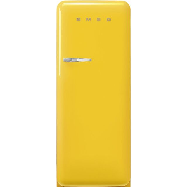 Smeg FAB28RYW5UK Tall Fridge with Ice Box - Yellow