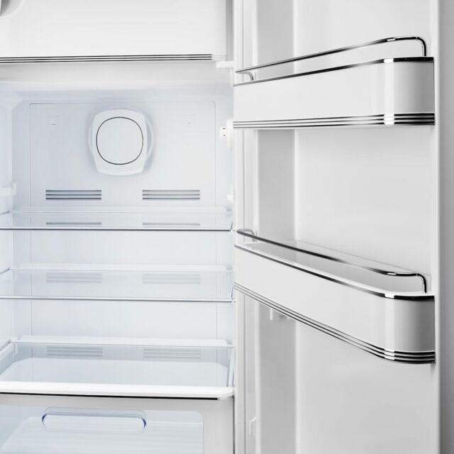 Smeg FAB28RYW5UK Tall Fridge with Ice Box - Yellow