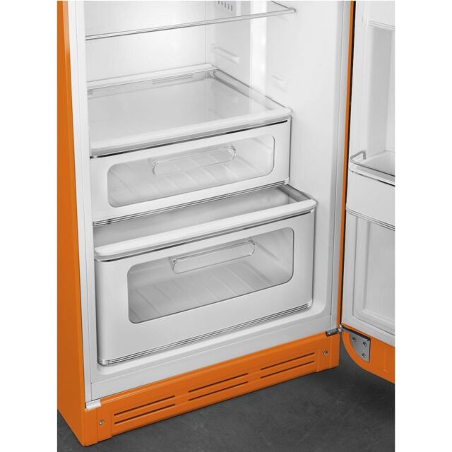 Smeg FAB30ROR5UK Retro Static Fridge Freezer - Orange