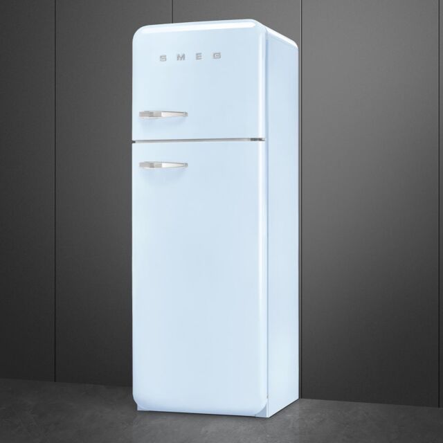 Smeg FAB30RPB6UK Retro Fridge Freezer Right Hand Hinge - Pastel Blue
