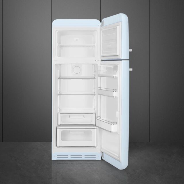 Smeg FAB30RPB6UK Retro Fridge Freezer Right Hand Hinge - Pastel Blue