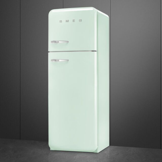Smeg FAB30RPG6UK Retro Fridge Freezer Right Hand Hinge - Pastel Green