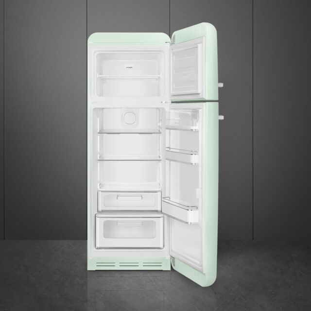 Smeg FAB30RPG6UK Retro Fridge Freezer Right Hand Hinge - Pastel Green