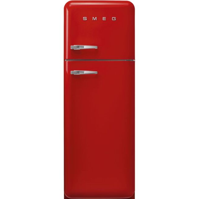 Smeg FAB30RRD6UK Retro Fridge Freezer Right Hand Hinge - Red