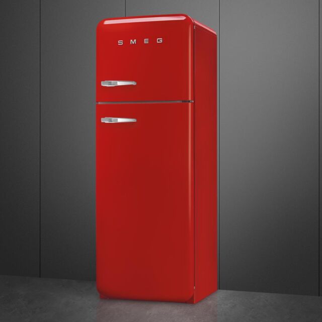 Smeg FAB30RRD6UK Retro Fridge Freezer Right Hand Hinge - Red