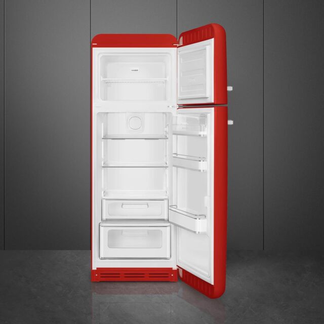 Smeg FAB30RRD6UK Retro Fridge Freezer Right Hand Hinge - Red
